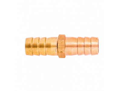Соединитель для шланга 1/2", латунный Palisad