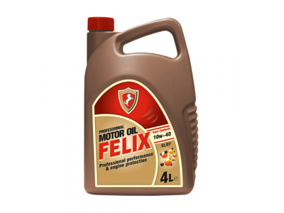 Масло мот. FELIX semi-synthetic 10W40 п/с 4л SL/CF от Felix Масло мот. FELIX semi-synthetic 10W40 п/с 4л SL/CF