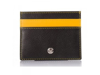 Кожаный футляр для кредитных карт Jaguar Ultimate Card Case, Black от JAGUAR Кожаный футляр для кредитных карт Jaguar Ultimate Card Case, Black